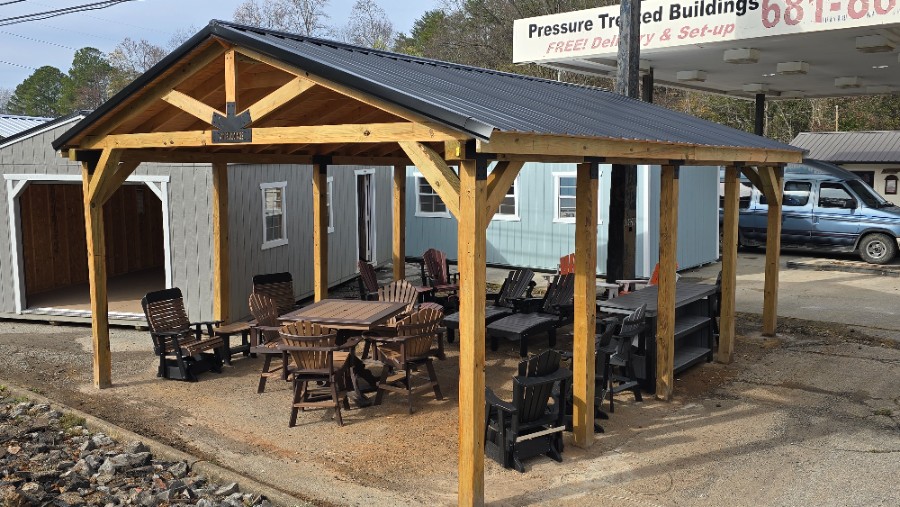 20 x 24 Timber Frame Pavilion image 2