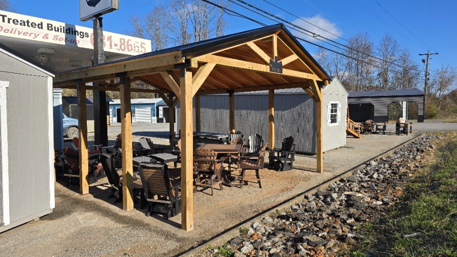 20 x 24 Timber Frame Pavilion image 3